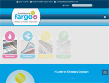 Tablet Screenshot of fargosuministros.com